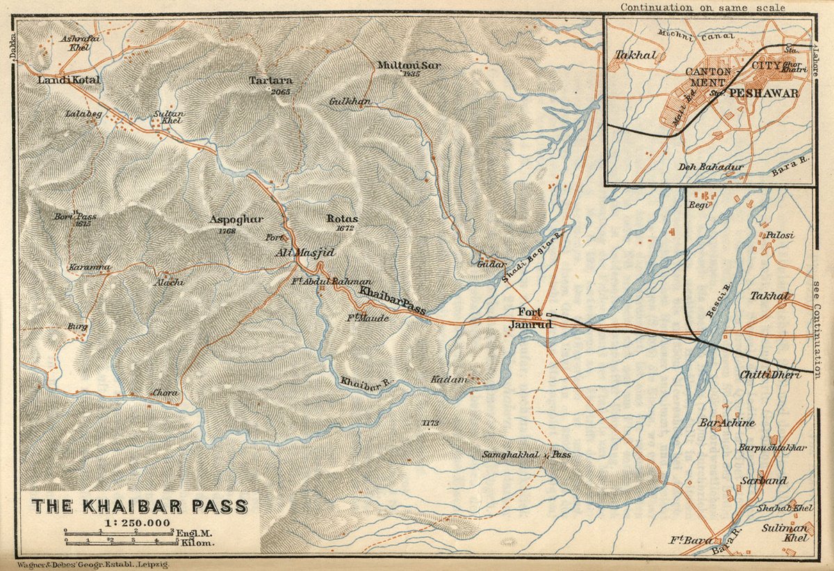 There was an intermediary station b/w Peshawar and Jamurd, Kacha GarhiA present day map puts Kacha Gharay near Hayatabad in area called Regi LalmaThe line from Kacha Garhi to Warsak was ready in 1907 and had train service, two trains a day from Peshawar__*Ajai Banerji abn397*