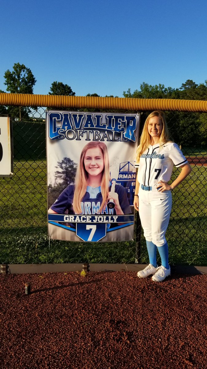 jackjolly07's tweet photo. Celebrated @gjolly21 tonight @DormanSoftball senior night. https://t.co/13OiLJP2fv