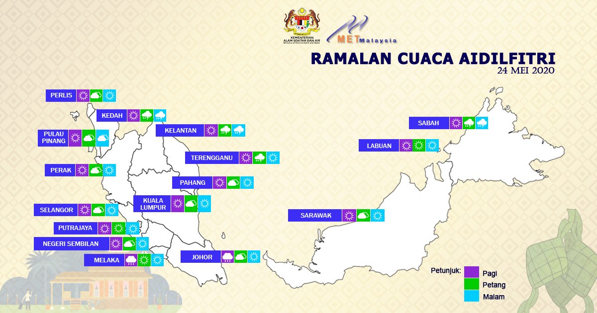 Ramalan cuaca malaysia 2021