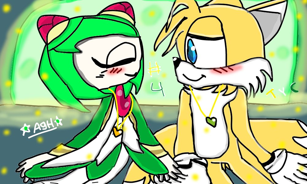 AraceliGhda's tweet photo. #TailosmoWeek2020
Day 4: First Date 

there's nothing like a beautiful first date
where you see a bright and beautiful moon
and fireflies

well my fourth contribution
the first date of Tails and Cosmo
very romantic don't you think?

🌕✨💚💛🦊🌹🥰☺️ https://t.co/KqlOJz0qVX