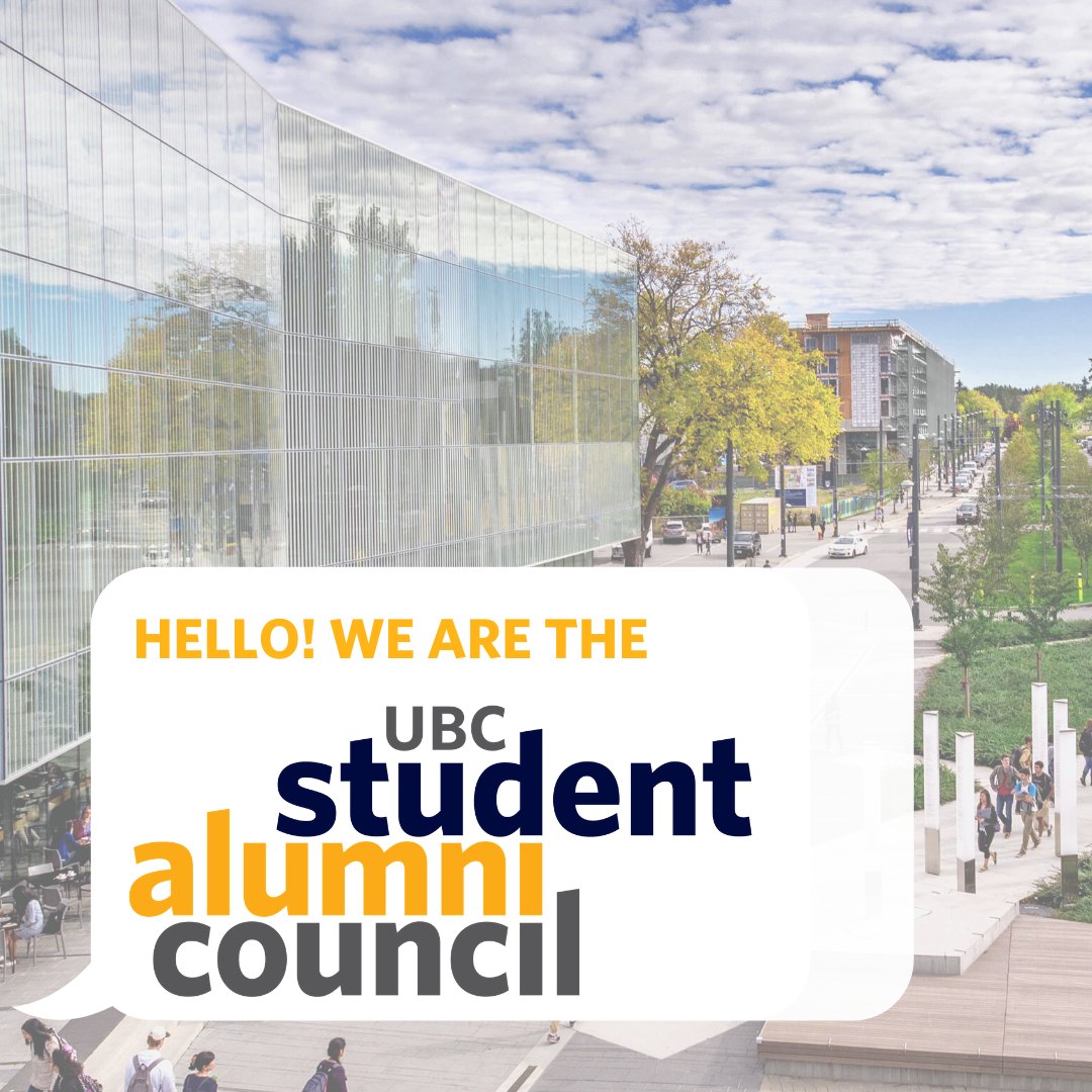 UBC Student Alumni Council tweet media