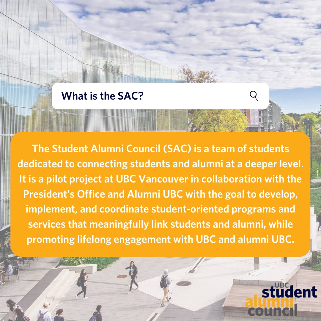 UBC Student Alumni Council tweet media