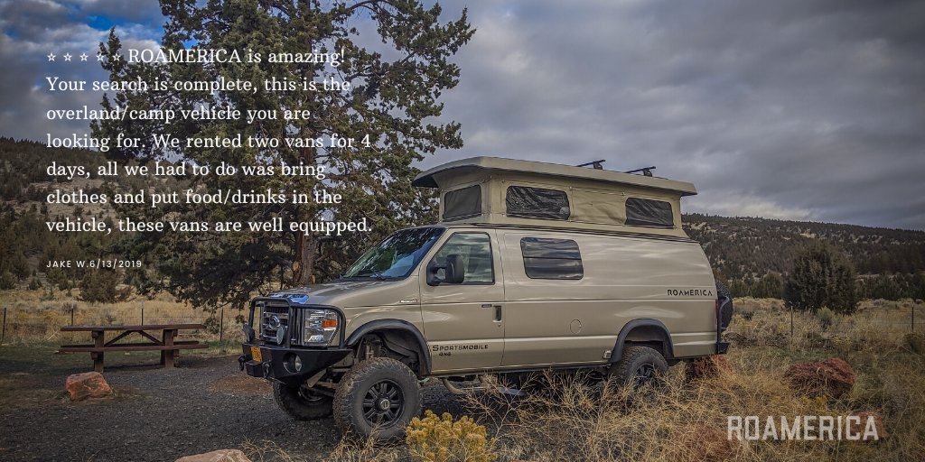 roamericarental's tweet photo. Our journey wouldn’t be possible without all of our customers. We love sharing our passion for the outdoors and adventure travel. A huge thank you for all the kind words!  

Freedom to Explore!
https://t.co/tZqgm8KedX

#roamerica #traveloregon #campervanadventures https://t.co/MrfB6P4PZ5