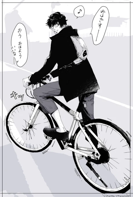 【WORK22】買ったばかりの自転車を見せびらかしてくる部下#うちの上司は見た目がいい 