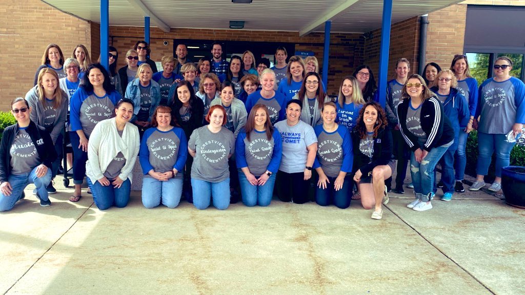 BCSDCrestview's tweet photo. Last day of School for the Crestview staff. Have a safe summer! #BrunswickPRIDE https://t.co/qAGlVchuK0