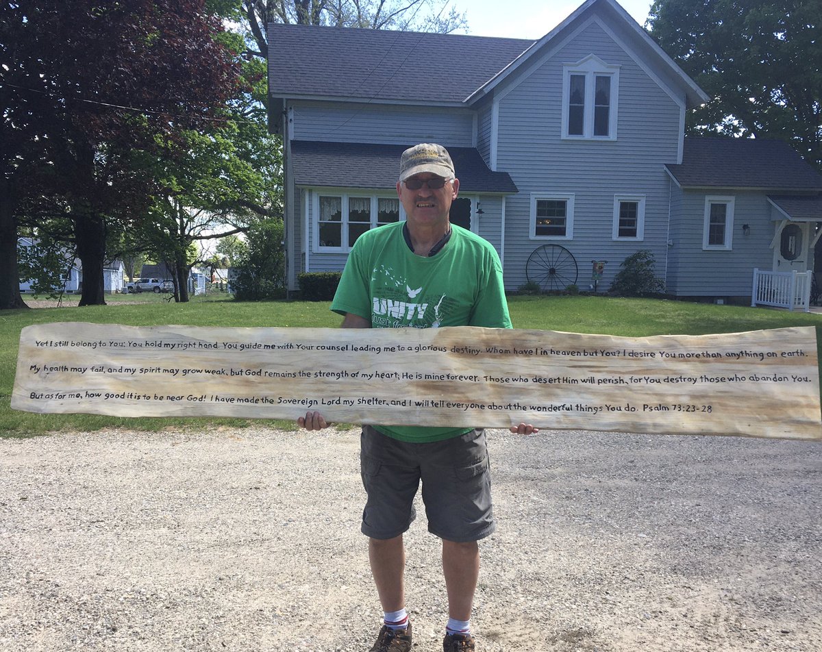 tomlschipper's tweet image. My youngest sister’s favorite scripture.