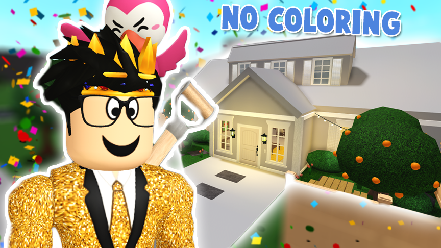 Peetah On Twitter Happy Uhh Thursday Today I Try My Luck Again After A While On A Blockburg House Where I Can T Color Anything I Was Very Happy Since I Struggle - on twitter you cant build that roblox coloring pages