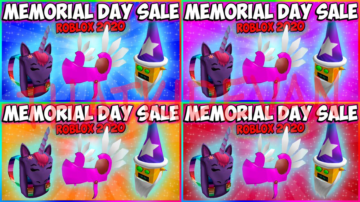 When Is Roblox Memorial Day Sale 2020