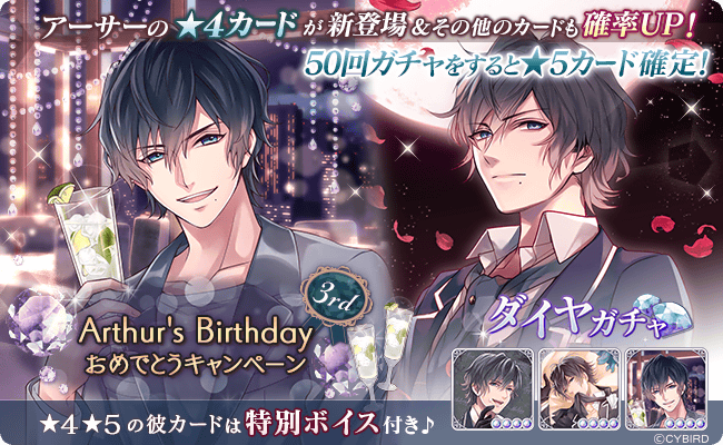 ◇Happy Birthday!! アーサー◇ 本日5/22は、アーサーの誕生日