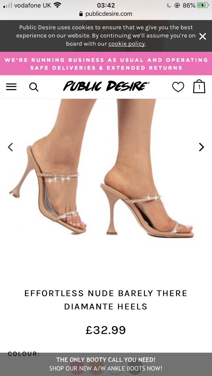 next day delivery heels