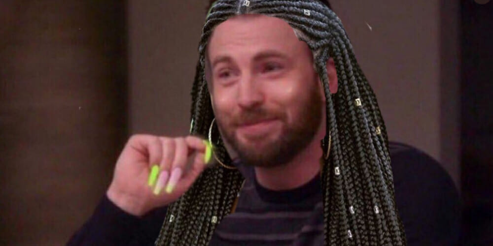 TheloniousWild's tweet photo. How the fuck do you cancel the first Avenger? Oooweee! Yall got too much time on ya hands go wrote a novel or learn a new skill, idgaf but you better leave my guy #ChrisEvans alone thats on what? PERIODT BITCH. #ChrisEvansisoverparty https://t.co/m7ygNkrXAi