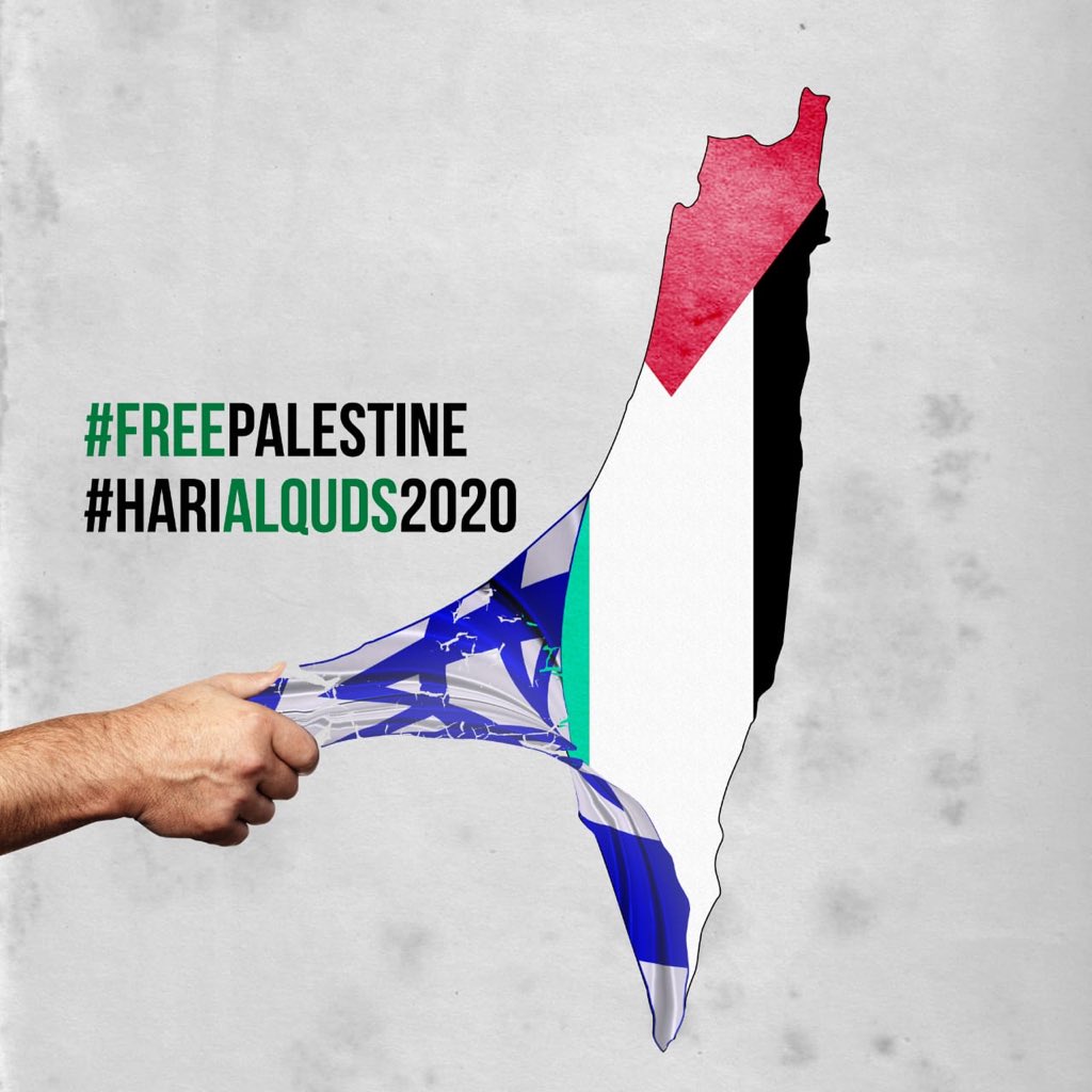 bibahyahyaa's tweet photo. Israel akan terhapus dari peta dunia!! #HariAlQuds2020 #FreePalestine https://t.co/13Sy2z5LwE