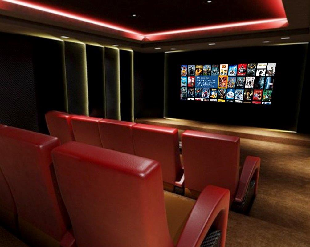 PulseCinemas's tweet image. In this space, the home cinema system shares top billing with the owner’s beautifully displayed Ferrari, with the cinema taking design accents from the world of motor sport to create something truly unique. @Ferrari 
pulsecinemas.com/case-studies/t…