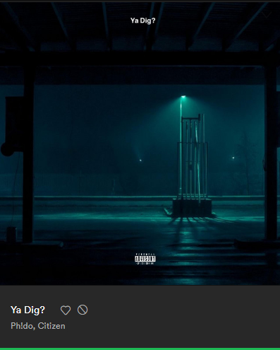 This week's second example: it's the rapper Citizen again, not the grunge-flavoured post-hardcore band.