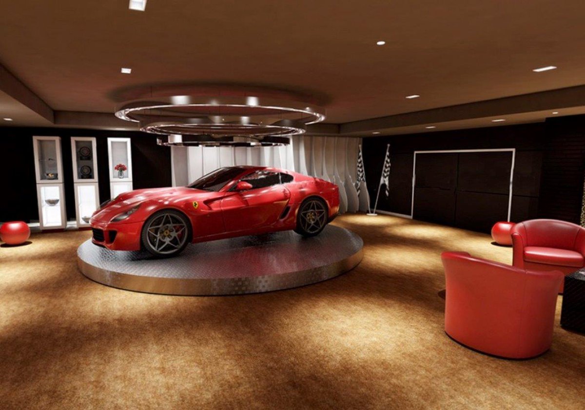 PulseCinemas's tweet image. In this space, the home cinema system shares top billing with the owner’s beautifully displayed Ferrari, with the cinema taking design accents from the world of motor sport to create something truly unique. @Ferrari 
pulsecinemas.com/case-studies/t…