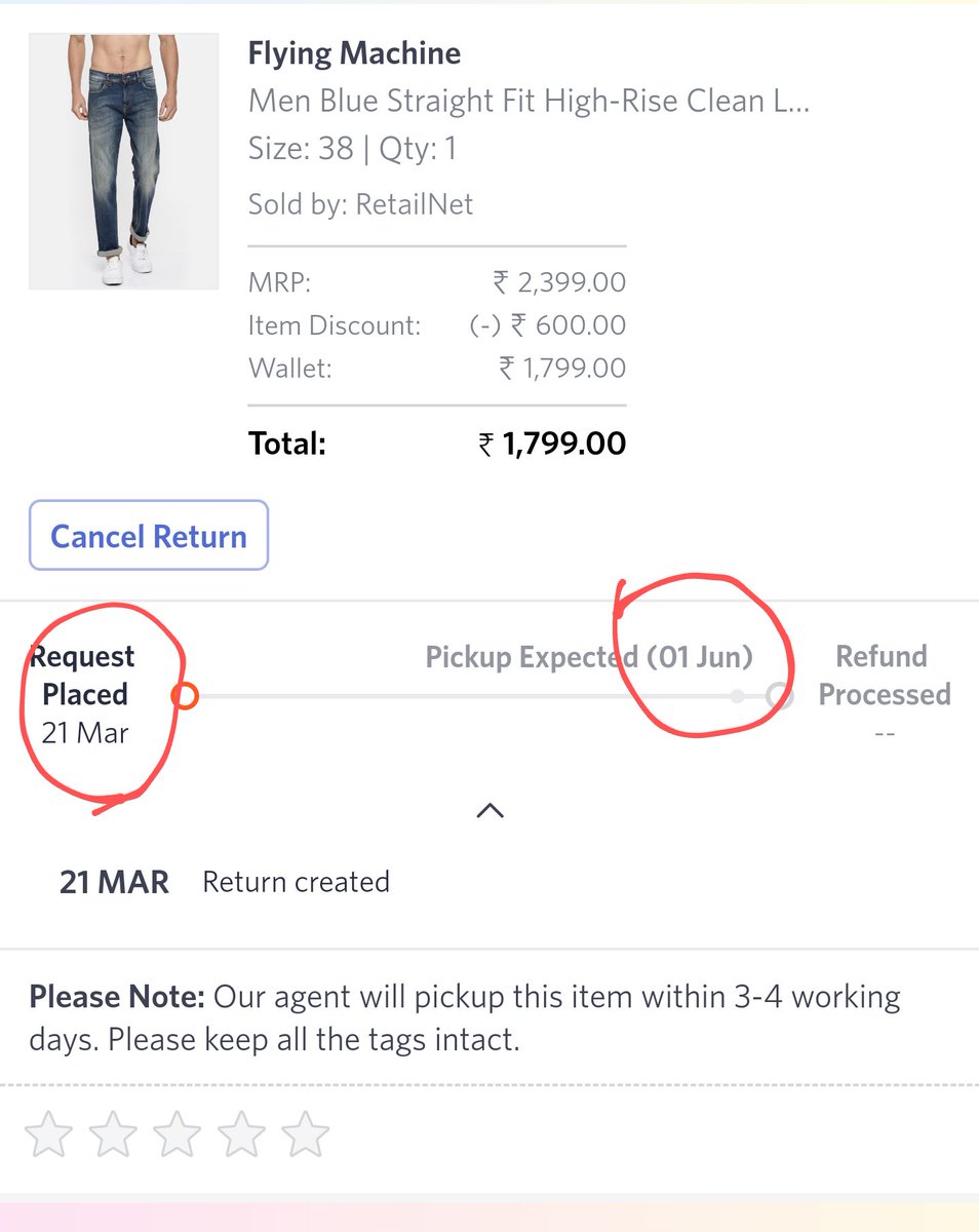 ashish7272's tweet photo. @MyntraSupport  @myntra  this is how you do business ? I have been waiting to refund since march. Now even lockdown is lifted by government. Your courier people are also active and you give me deadline of June 1st. I think this is going to be my last order from your site.bye bye https://t.co/PXOQO4iUy3