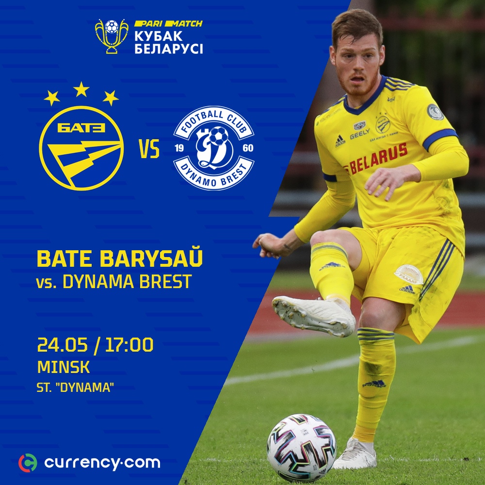 FCBATE's tweet photo. Part 2. Final!β‘
β½ FC BATE Borisov - FC Dinamo Brest
π Cup of Belarus, final
π May 24
β°17:00
π Minsk
π "Dinamo"
#alwaysfirst #DBRBATE https://t.co/GwuVpcmJbg