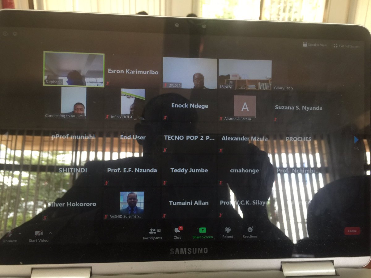 karimuribo's tweet photo. Day 3 in series: Virtual training of our Semester 2 instructors @SokoineU @RChibunda 89 participants following the training https://t.co/jkMnbcx7da