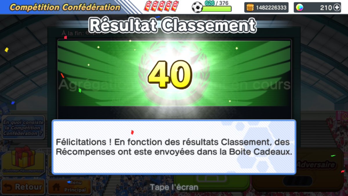 NGT_CTDT's tweet photo. Aaah bonheur ! Un petit top40 sur ce CvC. Du coup niveau conf FR on a : 🥇 @univers7fr  /  🥈 FC.Sano / 🥉@NGT_CTDT. Bravo aux orgas du CvC chez la NGT vous avez bien bossé ! Et GG all ! #TsubasaDT #CaptainTsubasaDreamTeam https://t.co/fng3eFCfEH