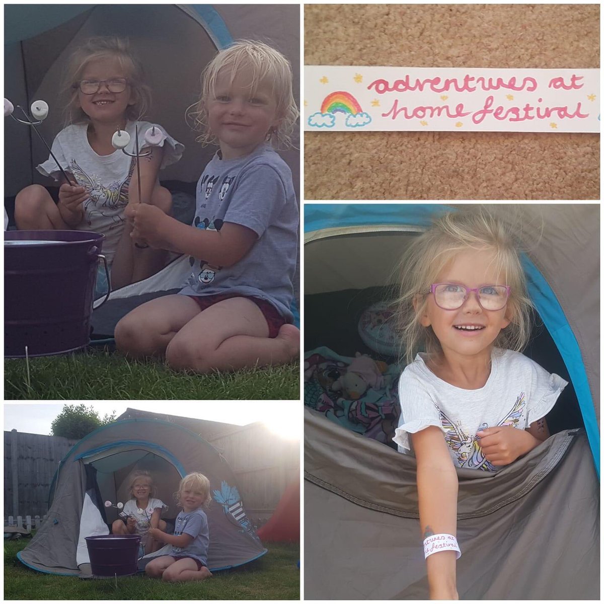 1stHampton's tweet photo. Getting into the #AdventuresAtHome festival spirit with #GuideCamp from our #GuidingAtHome challenge. It’s festival day tomorrow!
#Girlguiding #CampAtHome https://t.co/zfJVXJdYNg
