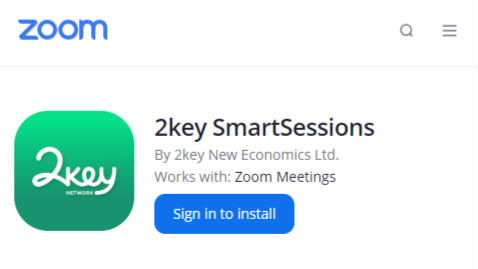 joselitommutuc's tweet photo. @CryptoDiffer @2keyNetwork @Theta_Network @storjproject @ElrondNetwork @BandProtocol @topnetwork_top @UnibrightIO @KyberNetwork @binance @HuobiGlobal @Hotbit_news It's $2KEY ๐๐๐ #2keynetwork #2keylink
ICYMI: 2key SmartSessions -the First Blockchain-Crypto Product now Officially on the Zoom Marketplace!
https://t.co/kecRp3bpcM @zoom_us https://t.co/2s3QkGFsBd