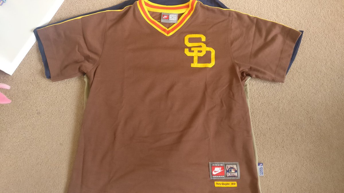 We're *so close* to £1,000 for  @MindCharity.Maybe the chance to win this  @PadresUK jersey and this awesome Tony Gwynn Cooperstown Classic (both L) will help?Donate now!  https://www.paypal.me/batflipsandnerds, £2 per ticket.Remember, uncheck the box and we don't lose donations to fees!