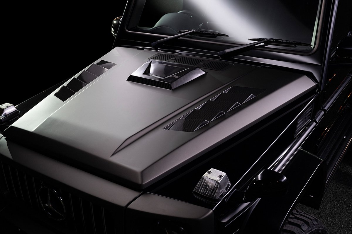 AutomovilMex's tweet photo. El preparador japonés #Wald International devela su body-kit 'Black Bison' para la anterior generación de la #MercedesBenz #ClaseG, que actualiza su look para hacerla ver como la más reciente, y añade escape triple y rines de 24". #ModificadosAP #EstiloDeVidaAP https://t.co/lRdQm6EHSh