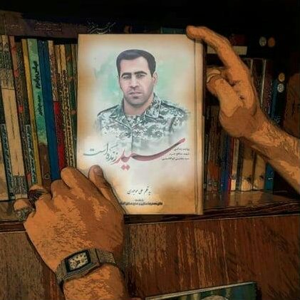 Al110le1's tweet image. راستی اینم فرمانده مااست که عاشق مبارزه باشما ها بود ای شیاطین بالفطره    ای غده سرطانی و دم رفتنشم هیچ جوره نزاشت کسی جلوش رو بگیره
#Dezfuly
#QodsDay 
#my_commander