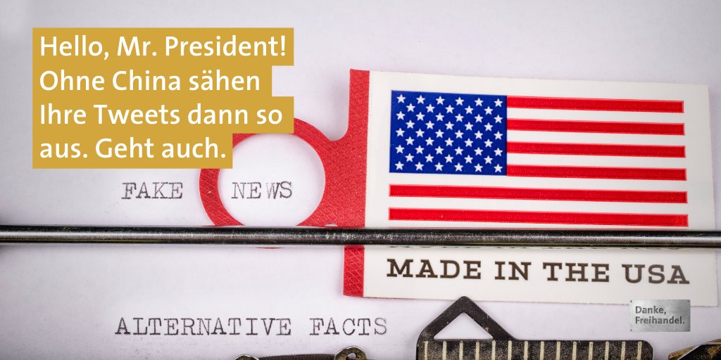 #Trump haut #China gegenüber mal wieder gehörig auf den Putz. Man könne die Beziehungen ja ganz beenden, meint er. Und damit 500 Mrd. US-Dollar sparen. Das ist, mit Verlaub, Quatsch. Wo wir zustimmen: Die #WTO braucht China nicht länger als #Entwicklungsland zu behandeln.