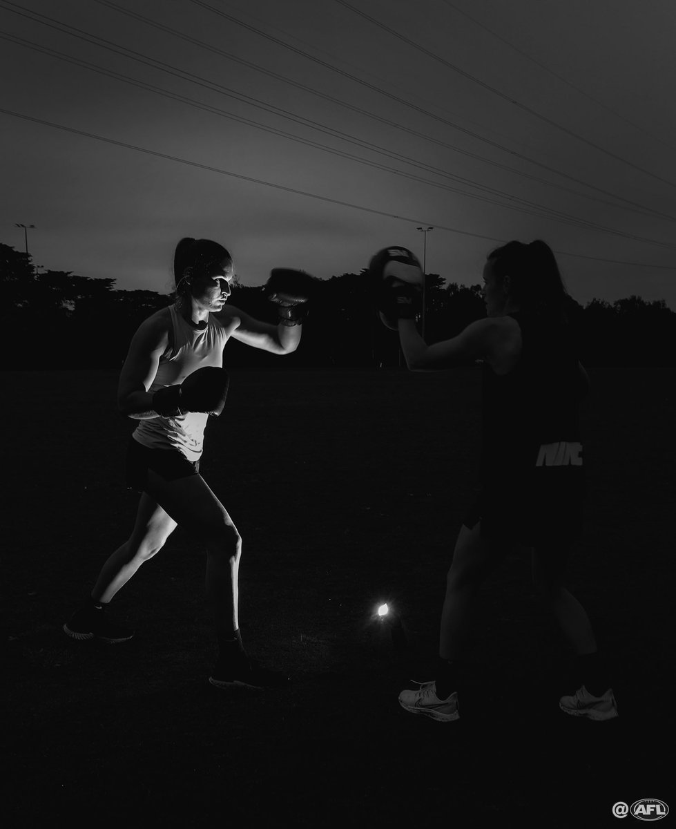 MichaelCWillson's tweet photo. Pre-pre-season has begun for Alicia Eva and Lou Stephenson 💪🏼 @GWSGIANTS @aflwomens https://t.co/Em0oPlF4v9