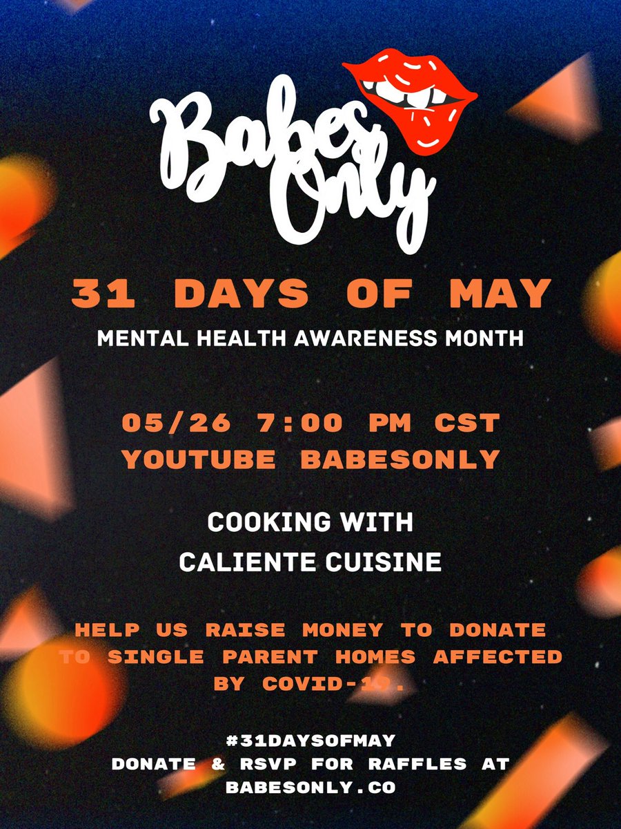 eviethecool's tweet photo. check out the @BabesOnlyFun #31daysofmay line up:
https://t.co/HsnZ0xNAP8 💋
#mentalhealthawarenessmonth #babesonly https://t.co/ArrtVuI0pX