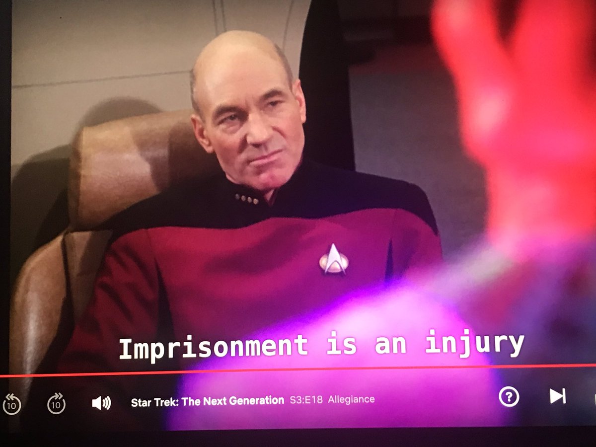 tng really said dismantle the carceral state
