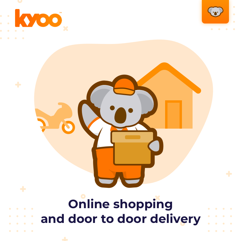 kyooph's tweet photo. As we face this pandemic together, reaching out to our loved ones and complying with contactless delivery is essential. Kyoo will help you fall in line while staying at home, ensuring your safety. 🧡🐨

So, what do you think of the other changes in this "New Normal"? https://t.co/r6YBP94GNV