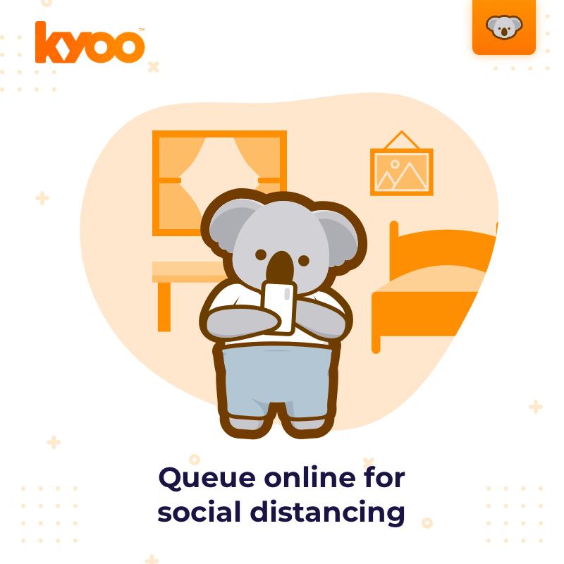 kyooph's tweet photo. As we face this pandemic together, reaching out to our loved ones and complying with contactless delivery is essential. Kyoo will help you fall in line while staying at home, ensuring your safety. 🧡🐨

So, what do you think of the other changes in this "New Normal"? https://t.co/r6YBP94GNV