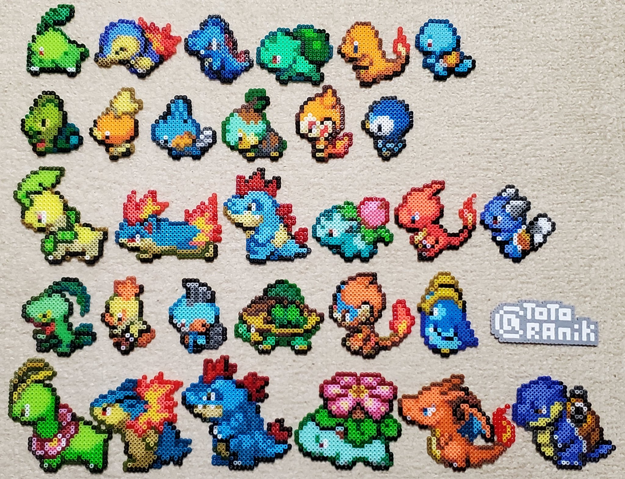 Twitter 上的 ととらに ポケモン連れ歩きドットより フシギバナ リザードン カメックスを作りました みんなカッコいいんだよなぁ アイロンビーズ ミニフューズビーズ ポケモン T Co Mocsak8kgq Twitter
