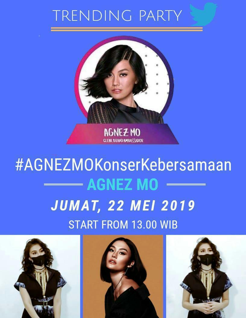 AGNEZ MO TEAM on Twitter: "Ramaikan hashtag #AGNEZMOKonserKebersamaan