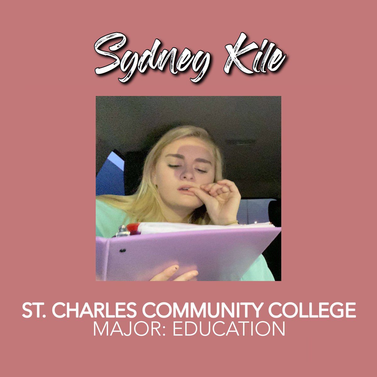 Senior Spotlight: Sydney has been apart of Holt’s Student Council for 2 years! She was our year long Service Comissioner this past year! Syd plans to continue her education at St. Charles Community College, where she will major in Education! We wish you the best of luck!!! #2020