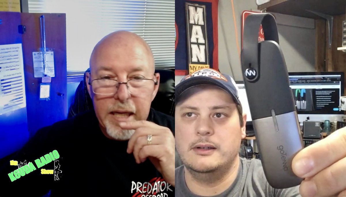 QuirkyQRP's tweet photo. Fun impromptu interview with Bob @K6UDA_Radio. Discussed @goTenna Mesh 900MHz 1 watt OffGrid radios. I’m at 52:30 : https://t.co/Pv9IiYo7Ep
#GotennaMesh #inthemesh #imeshyou #meshnetwork #gotenna #hamradio #amateurradio #hamr #QRP #SHTF #EDC #survival #emergency #gobag #900mhz https://t.co/Oco5PJrBat