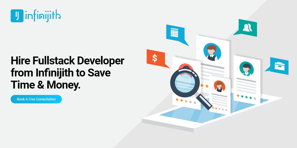 Infinijithtech's tweet image. Want a budget-friendly fullstack development services? Hire Fullstack Developer from Infinijith and start building your applications now.
Get a free consultation here: bit.ly/2yGGjbu
#FullstackDevelopmentCompany #HireFullstackDevelopers