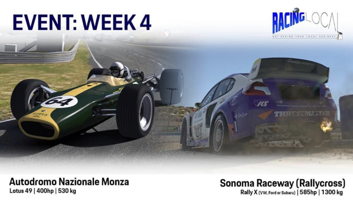gmracing51's tweet photo. Back on the #MotionForce1 SIM for the final night of #RacingLocal. Head over to their FB page at 7pm NZ time to catch the Live Stream and give a little if you can to support small businesses here in #NewZealand. How good do tonight's car/venue choices lookπ https://t.co/Du18HRV56C