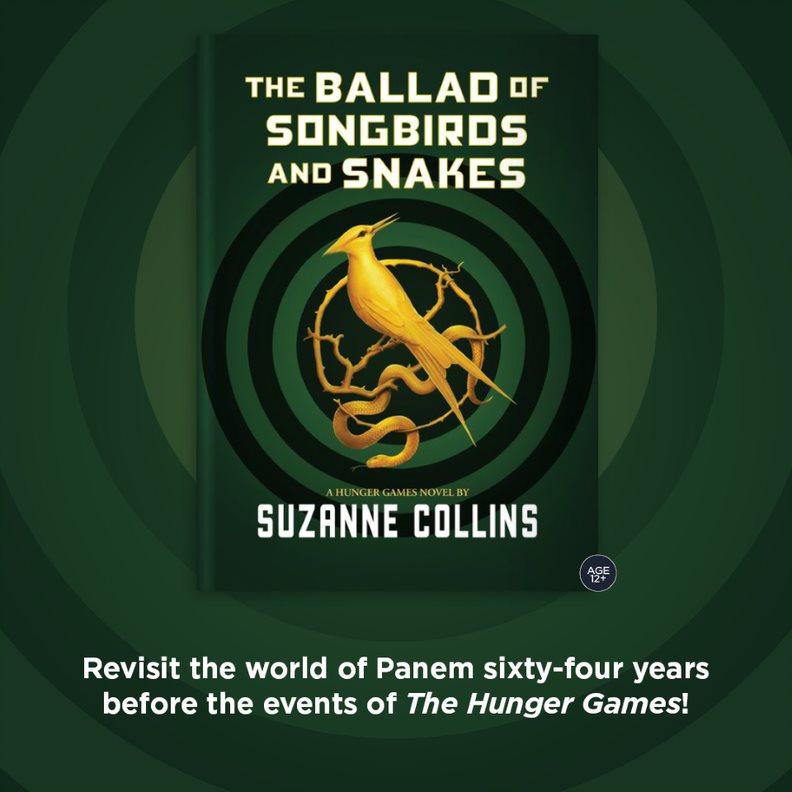 DymocksLC's tweet image. Take a trip back to Panem, in the latest book from the Hunger Games series!! Out NOW!