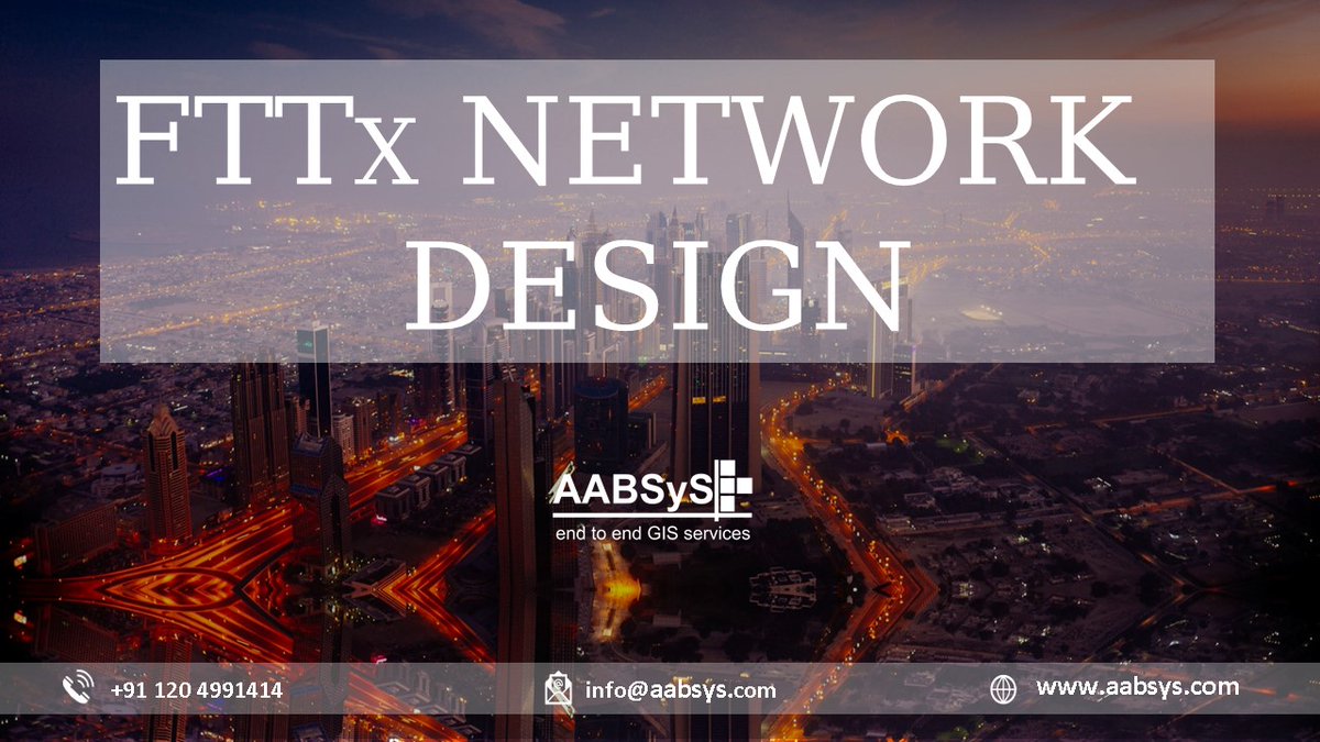 aabsys's tweet photo. #AABSyS with its deep domain knowledge and expertise in #FTTxNetworkDesignDrafting offers you its FTTx Network Design #services. To know more visit 
https://t.co/xpilCyR6Fb

 #AssetData  #TelecomSurveys   #ABD #OSP #ISP #CabinetUpdate #ElectricalUtility #FiberCableRouting https://t.co/uo59TUPRfK