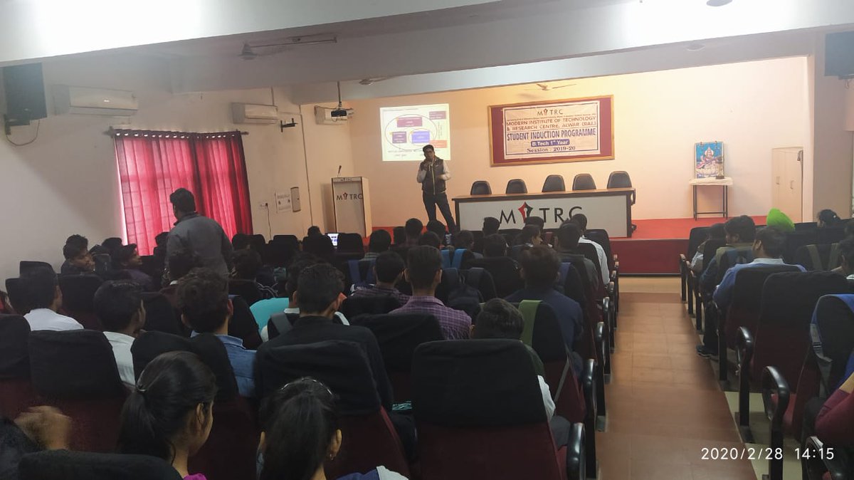 IMitrc's tweet photo. Session on Human Values
A session on human values and professional ethics was organised for the students of first year on 28 feb 2020. The key note speaker was Dr. Gajendra, where students were given knowledge about the importance of this subject for an engineering student. https://t.co/1vhj2g6L9z