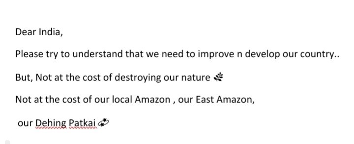 TasneemShah18's tweet photo. #SaveDehingPatkai #SaveAmazonOfEast 
#SaveDehingPatkaiElephantReserve #SaveDibangValley #BiodiversityWeek 
#FridaysForFuture 
#GretaThunberg 
#StopCoalMiningProject 
#SafeNature 
@GretaThunberg 
#ClimateChange
@sarbanandsonwal 
@himantabiswa 
@narendramodi https://t.co/WsAutnaMDN