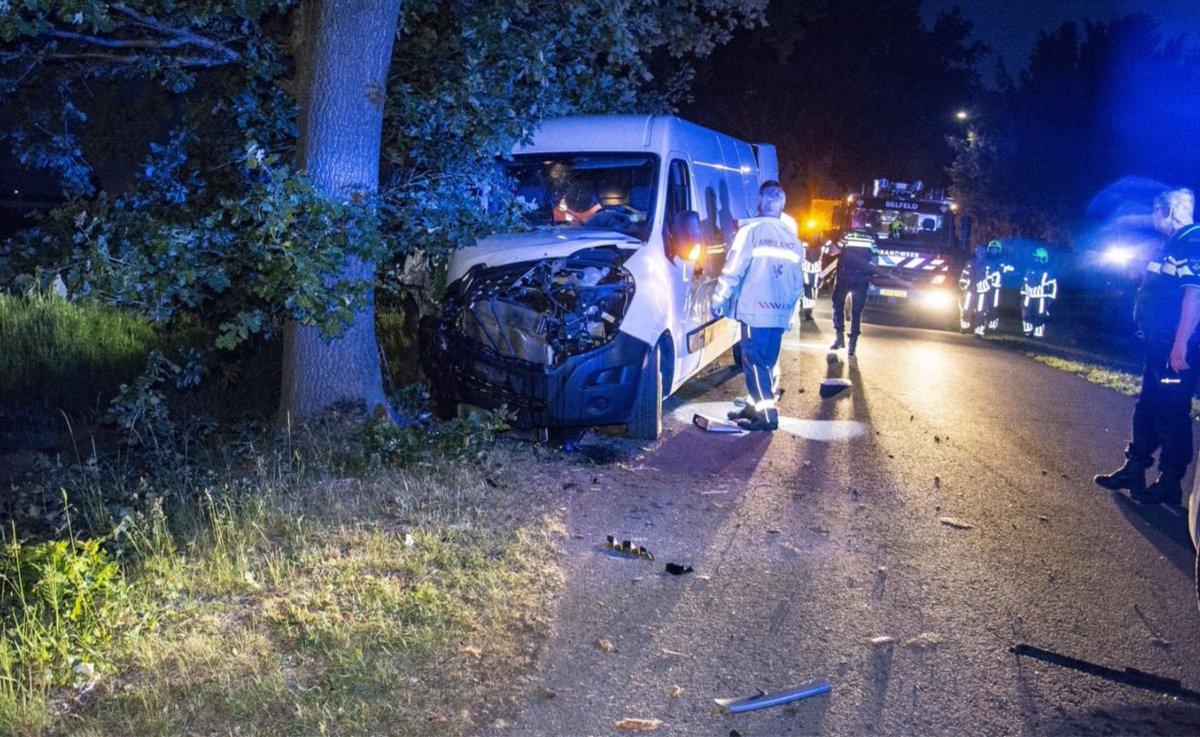 Melding ongeval Broekstraat Belfeld