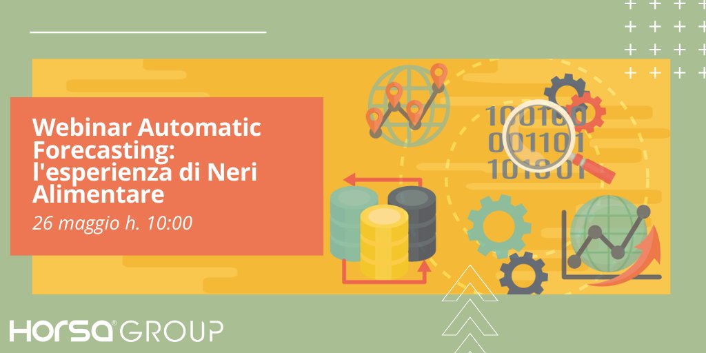 HorsaSpa's tweet image. L&apos;azienda Neri Alimentari racconta la propria esperienza nell&apos;#AutomaticForecasting in un webinar: iscriviti! bit.ly/3cDiqRa