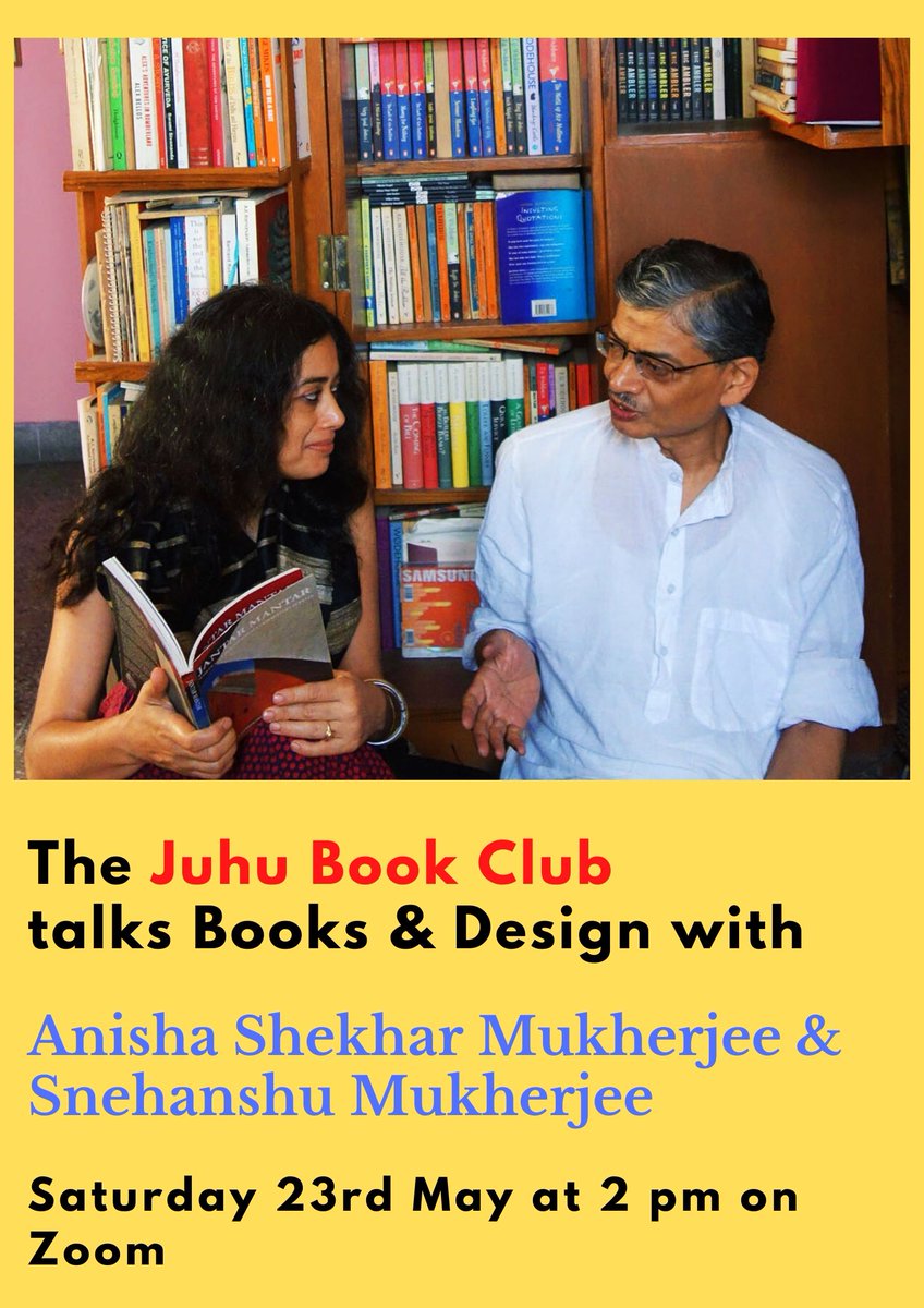 sonyadc's tweet photo. What can Obelisk &amp; Co teach us about Design ? And why should Architects Read Murder Mysteries ? To discover these literary solutions, join the Juhu Book Club with Anisha Shekhar Mukherji &amp; Snehanshu Mukherjee. DM for link #LiteratureinLockdown #DesignThinking https://t.co/FFwbMFgCio