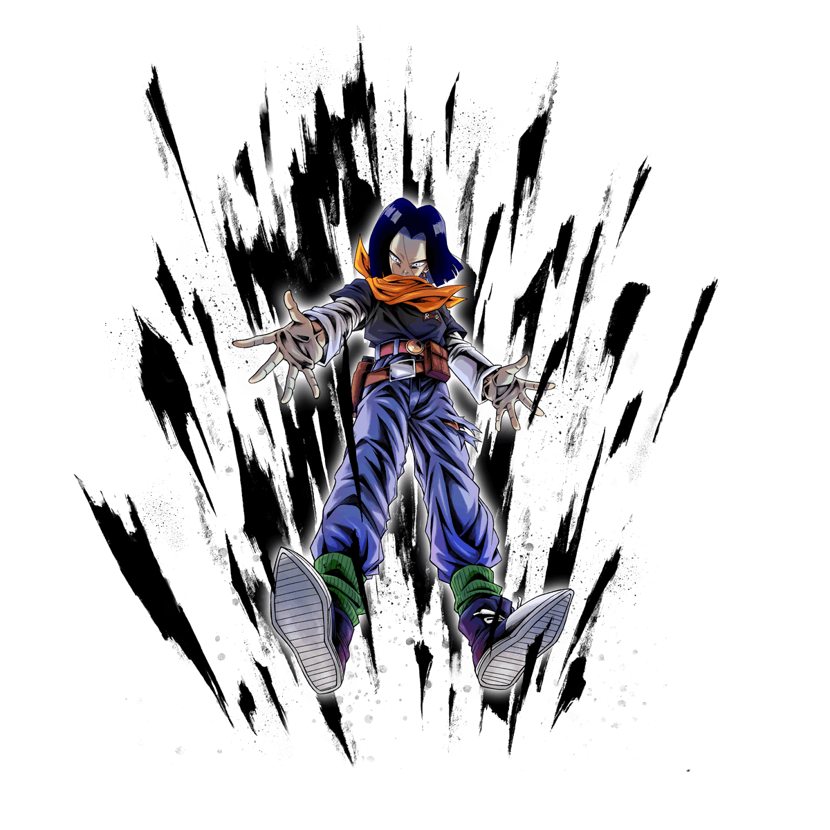 ドラゴンボール セル画 人造人間17号 Android 17 ドラゴンボールZ 人造人間17号