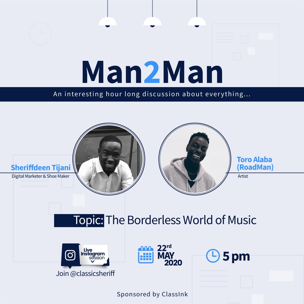 ClassicSherif's tweet photo. If you have got the time to spare, please join me again later today for another thrilling experience with one of my GUYS who’s doing his ‘ting’ brilliantly. Let’s meet on IG by 5 pm for the culture. O sha mo. 🤓 #Man2Man #ClassicPeople #ClassInk https://t.co/On6Mq2333G