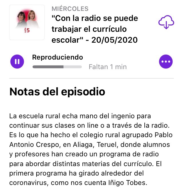 Preciosa pieza de @CEmssi para <a href="/radio5_rne/">Radio 5</a>.

📻👉🏻 rtve.es/alacarta/audio…